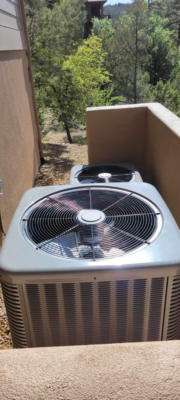 Ruud split AC upgrade